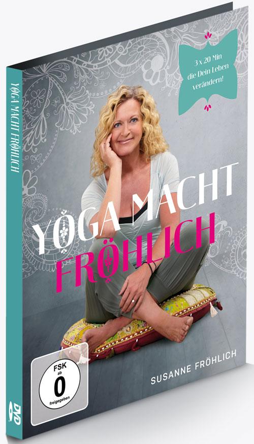 DVD Cover: Yoga macht Fröhlich