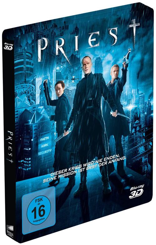 DVD Cover: Priest - 3D - Steelbook