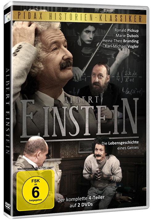 DVD Cover: Pidax Historien-Klassiker: Albert Einstein - Die Lebensgeschichte eines Genies - Neuauflage