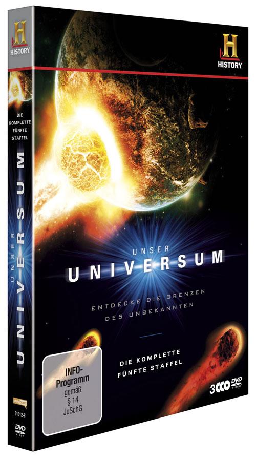 DVD Cover: Unser Universum - Staffel 5