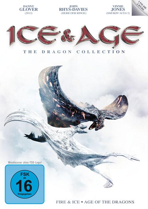 DVD Cover: Ice & Age: The Dragon Collection