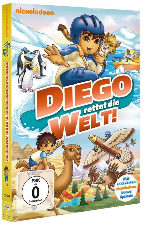 DVD Cover: Go Diego Go! - Diego Rettet die Welt