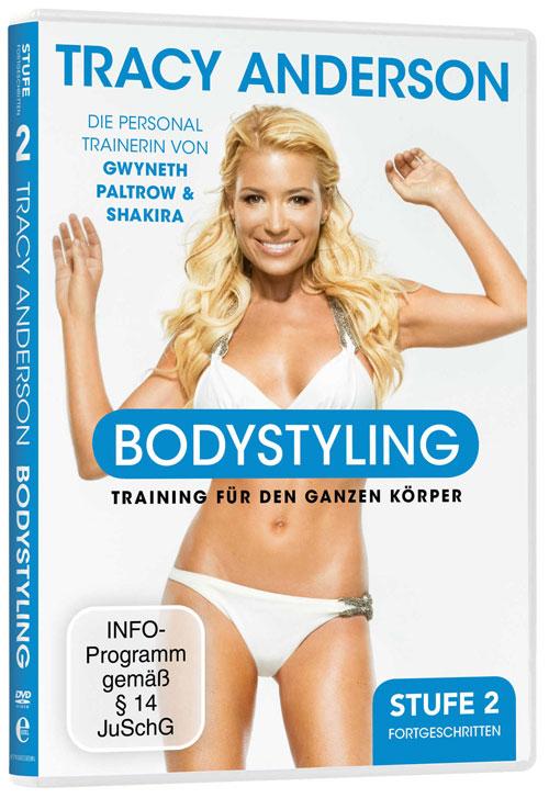 DVD Cover: Tracy Anderson - Bodystyling: Grundlagen, Stufe 2