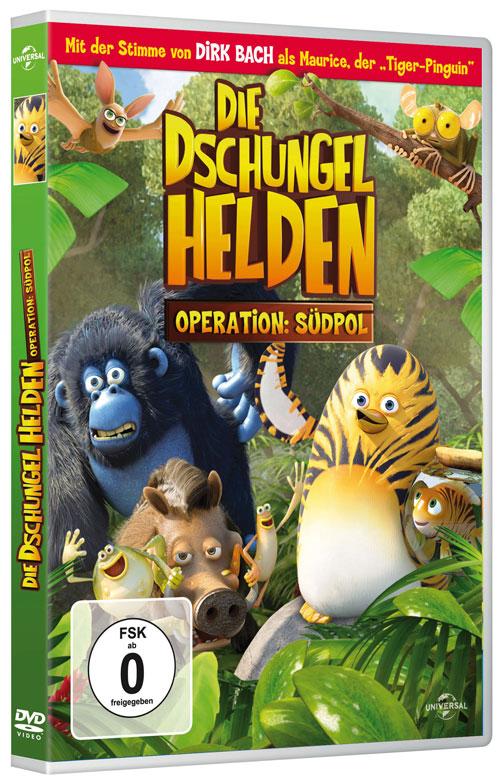 DVD Cover: Die Dschungelhelden - Operation: Sdpol