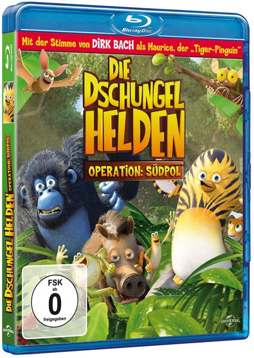 DVD Cover: Die Dschungelhelden - Operation: Südpol