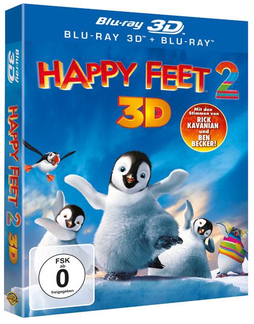 DVD Cover: Happy Feet 2 - 3D