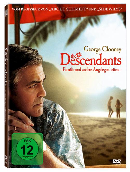 DVD Cover: The Descendants - Familie und andere Angelegenheiten