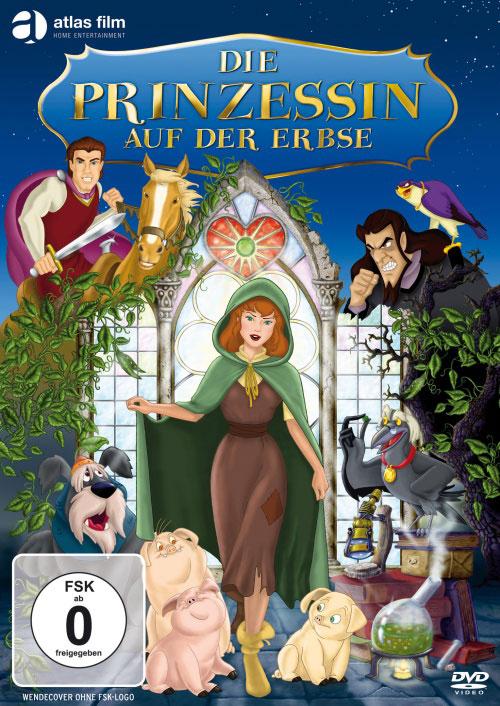 DVD Cover: Die Prinzessin auf der Erbse