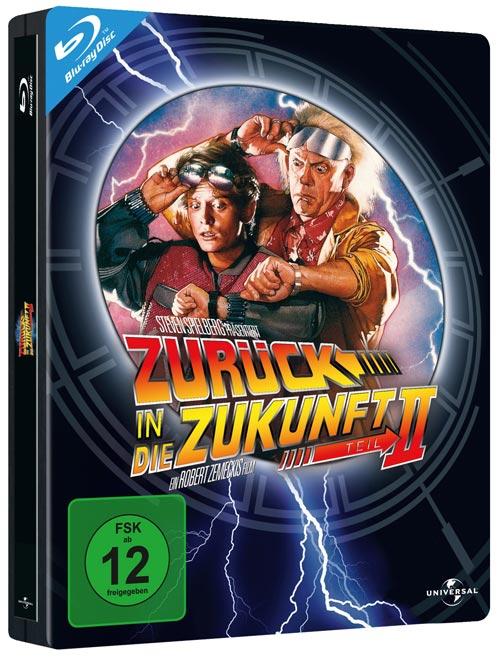 DVD Cover: Zurück in die Zukunft - Teil II - Steelbook