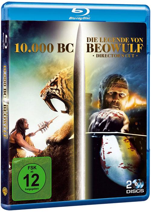 DVD Cover: 10.000 BC / Die Legende von Beowulf