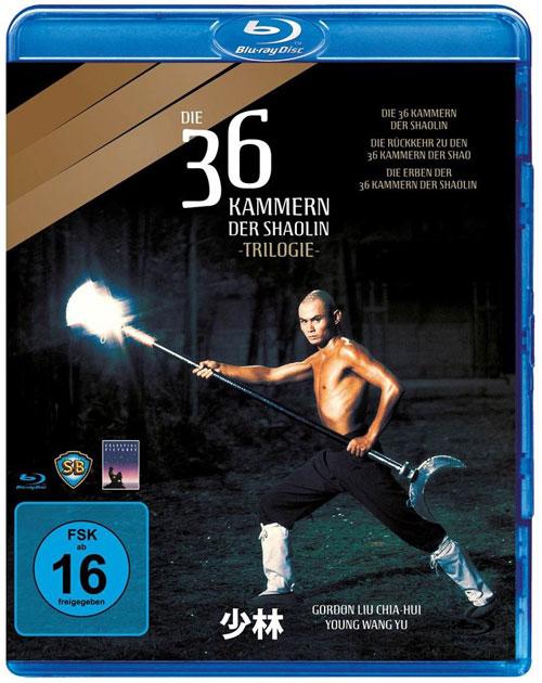 DVD Cover: Die 36 Kammern der Shaolin-Trilogie