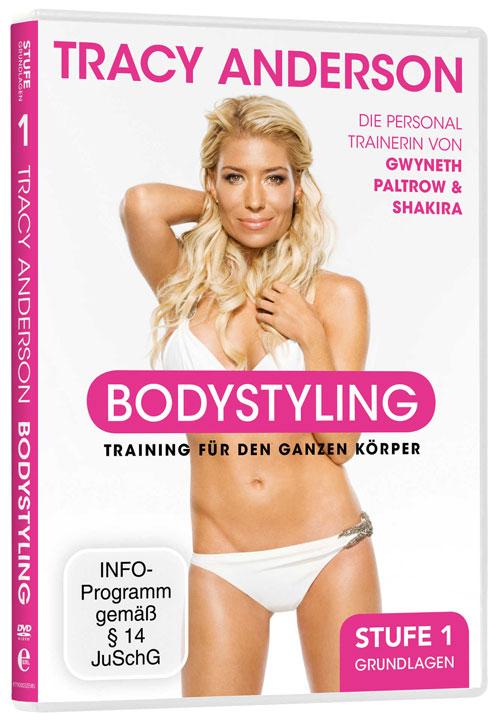 DVD Cover: Tracy Anderson - Bodystyling: Grundlagen, Stufe 1