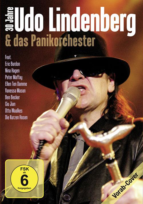 DVD Cover: 30 Jahre Udo Lindenberg & das Panikorchester