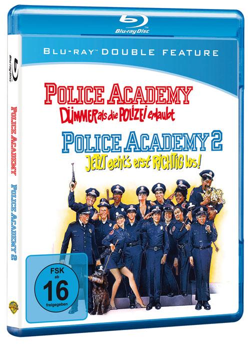 DVD Cover: Police Academy & Police Academy 2