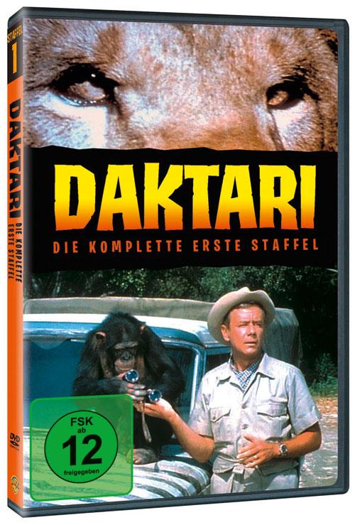 DVD Cover: Daktari - Staffel 1