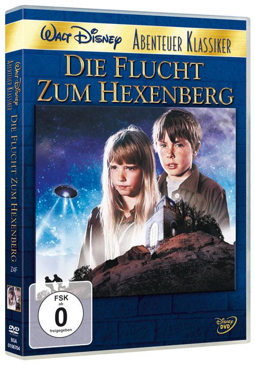 DVD Cover: Walt Disney Abenteuer Klassiker: Die Flucht zum Hexenberg