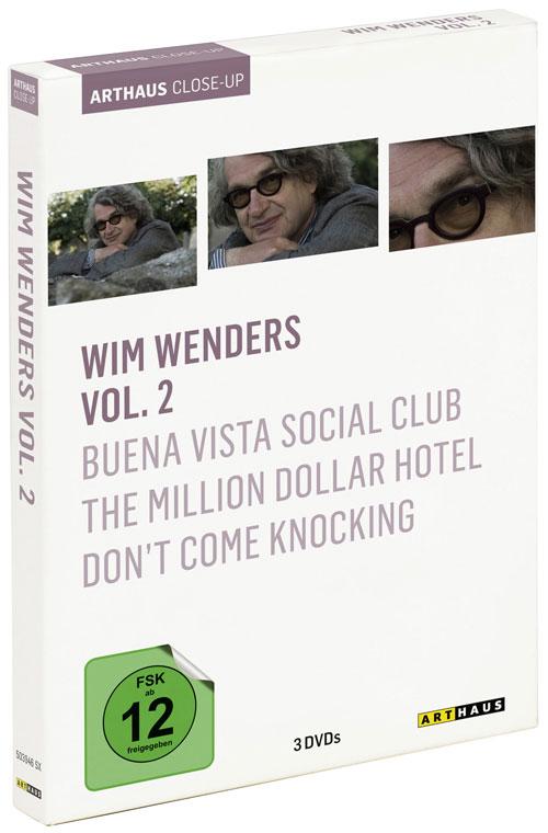 DVD Cover: Wim Wenders - Vol. 2 - Arthaus Close-Up