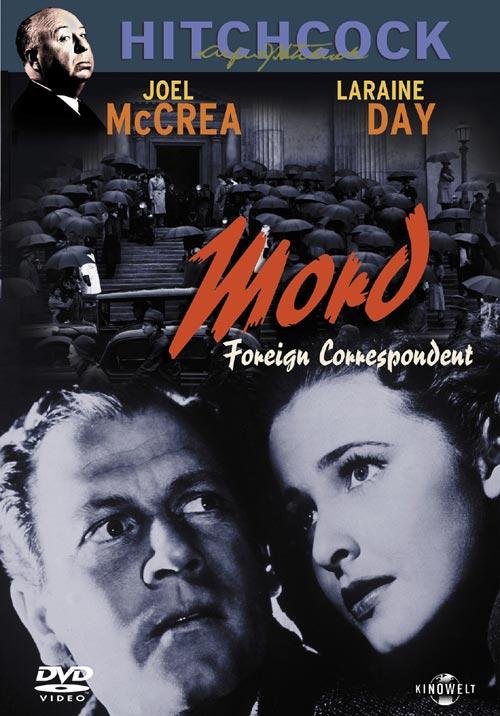 DVD Cover: Mord - Foreign Correspondent