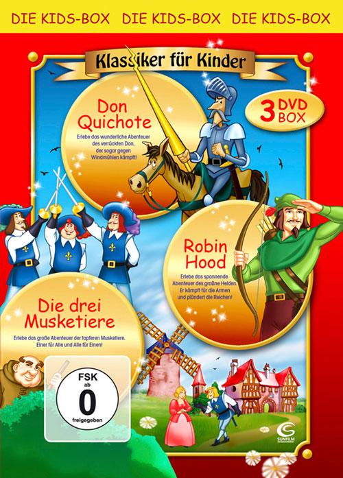 DVD Cover: Klassiker für Kinder