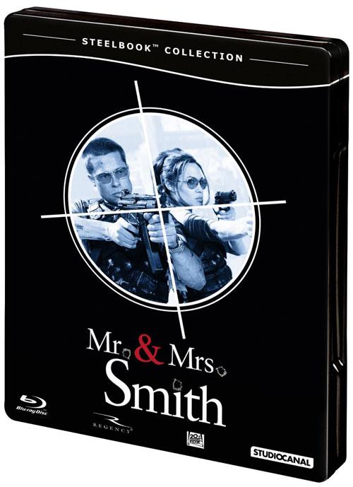 DVD Cover: Mr. & Mrs. Smith - Steelbook Collection
