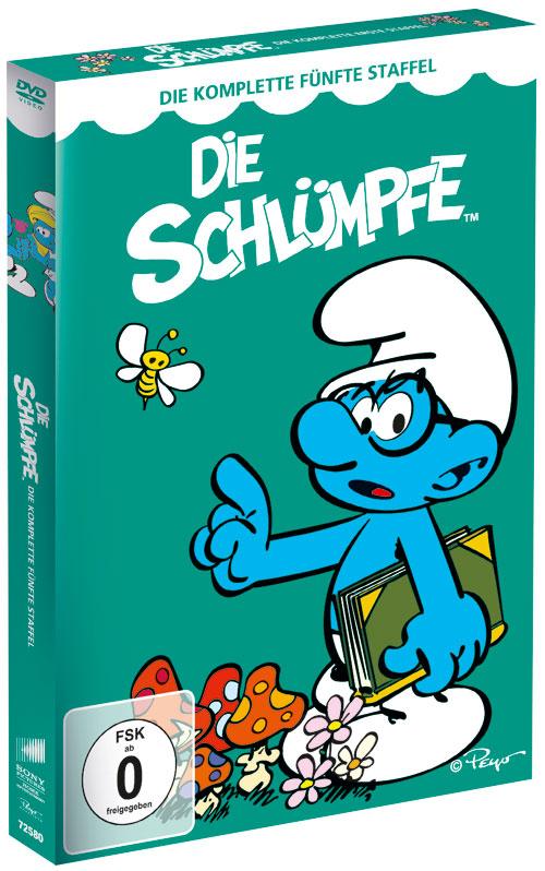 DVD Cover: Die Schlmpfe - Staffel 5