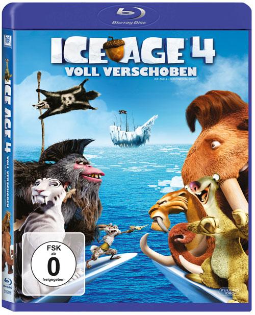 DVD Cover: Ice Age 4 - Voll verschoben