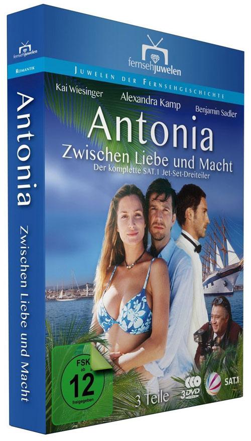 DVD Cover: Fernsehjuwelen: Antonia: Zwischen Liebe und Macht