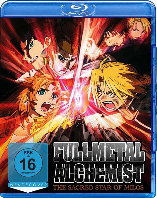 DVD Cover: Full Metal Alchemist - The Sacred Star of Milos