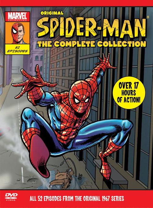 DVD Cover: Original Spiderman - Die Komplette Serie