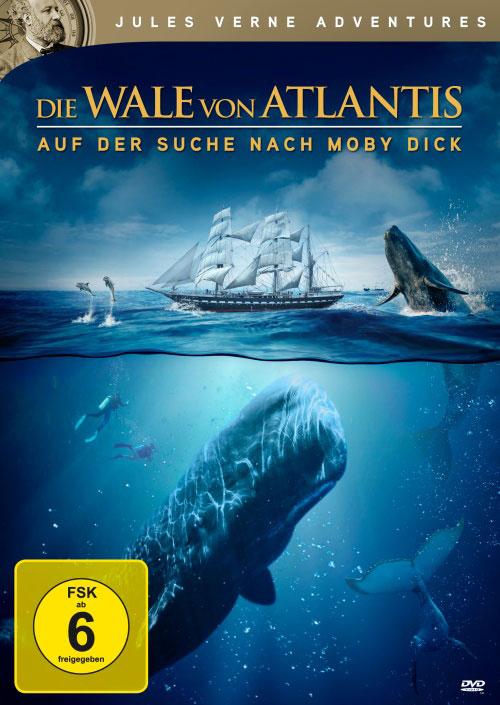 DVD Cover: Jules Verne Adventures - Die Wale von Atlantis - Auf der Suche nach Moby Dick