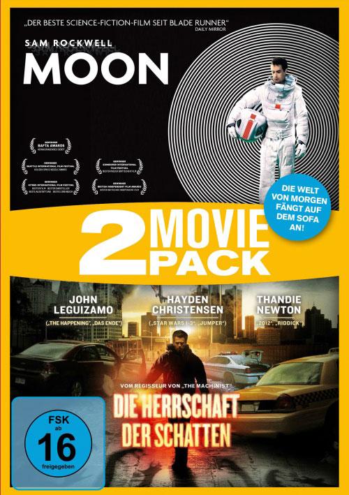 DVD Cover: 2 Movie Pack: Moon / Die Herrschaft der Schatten