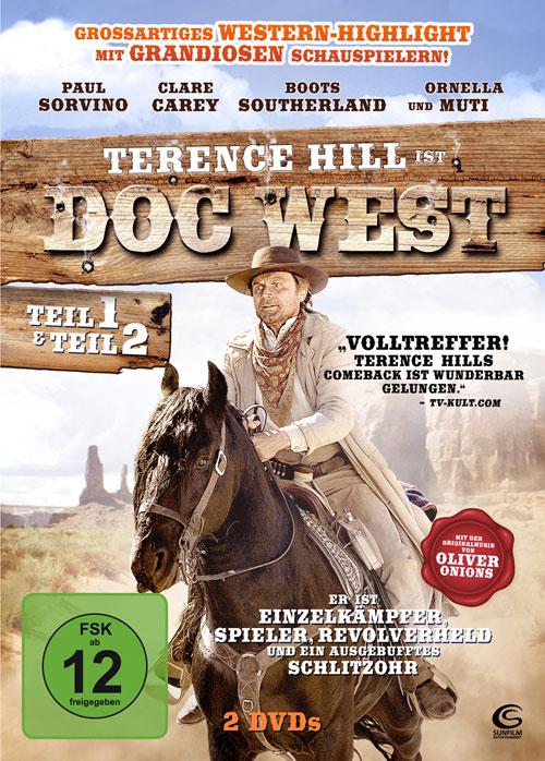 DVD Cover: Doc West 1&2: Nobody ist zurck / Nobody schlgt zurck