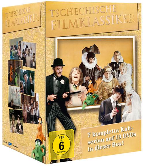 DVD Cover: Tschechische Filmklassiker - Komplettbox