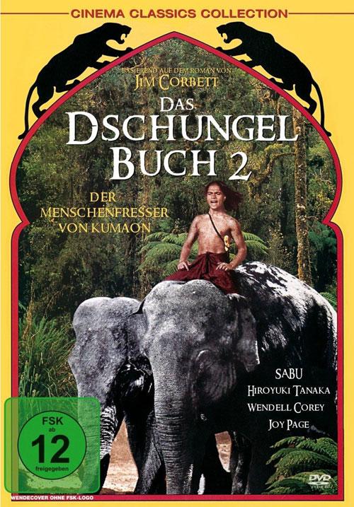 DVD Cover: Das Dschungelbuch 2 - Der Menschenfresser von Kumaon - Cinema Classics Collection