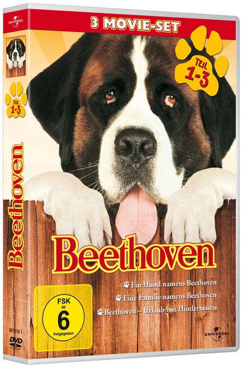 DVD Cover: Beethoven - 3 Movie Set (1-3)