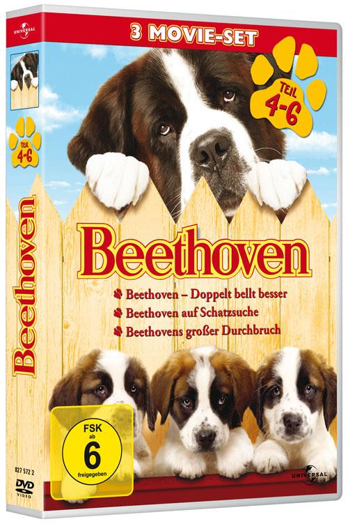 DVD Cover: Beethoven - 3 Movie Set (4-6)