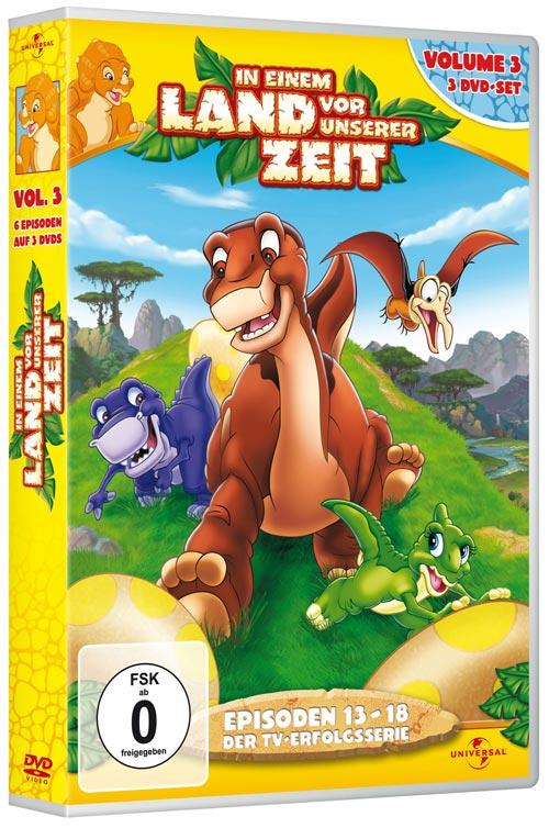 DVD Cover: In einem Land vor unserer Zeit - Vol. 3 - Episoden 13-18