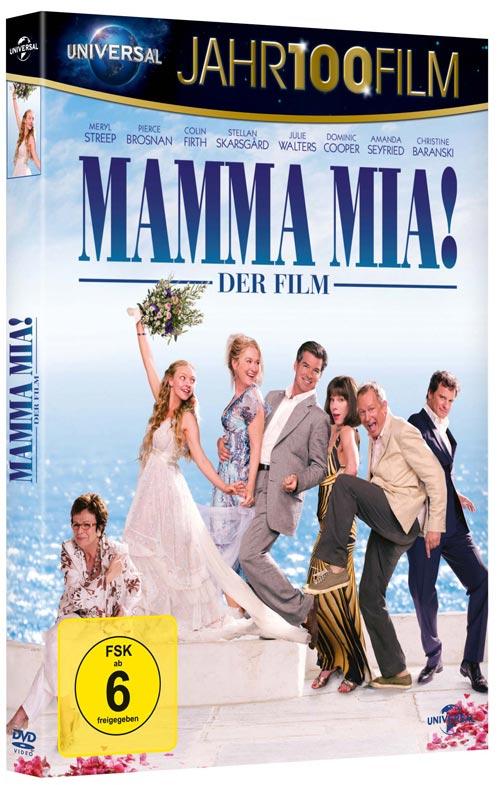 DVD Cover: Jahr 100 Film - Mamma Mia! - Der Film
