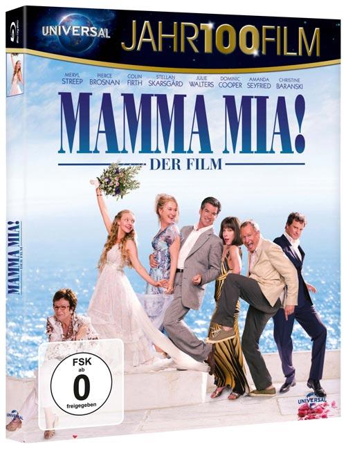 DVD Cover: Jahr 100 Film - Mamma Mia! - Der Film