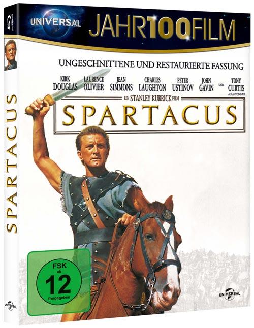 DVD Cover: Jahr 100 Film - Spartacus
