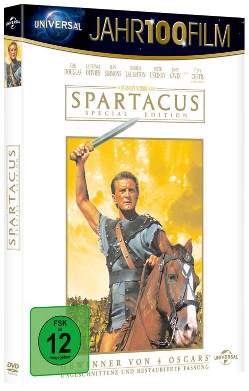 DVD Cover: Jahr 100 Film - Spartacus