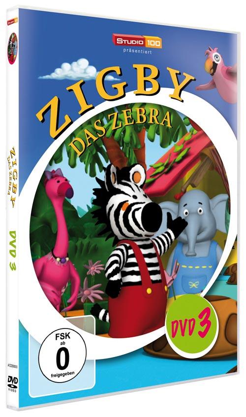DVD Cover: Zigby - Das Zebra - DVD 3