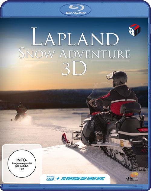 DVD Cover: Lapland Snow Adventure - 3D