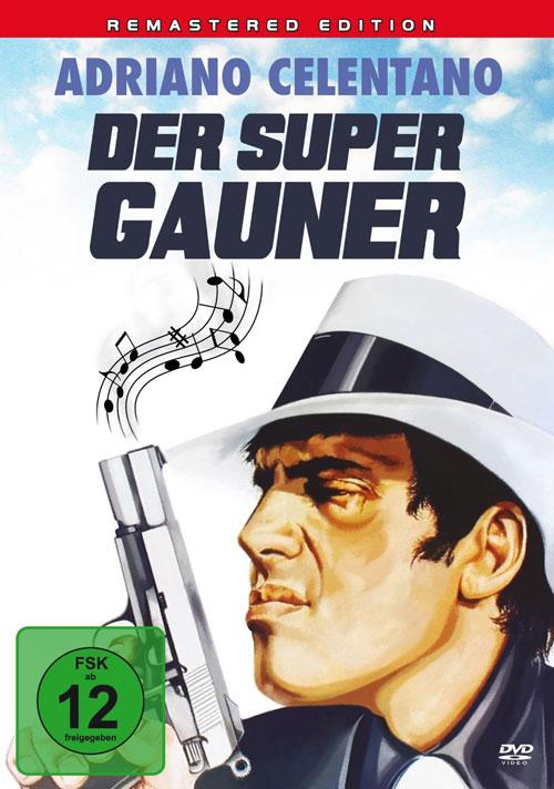 DVD Cover: Adriano Celentano - Der Supergauner - Remastered Edition