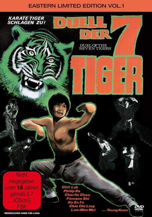 DVD Cover: Duell der 7 Tiger - Eastern Limited Edition - Vol.1