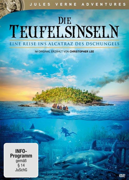 DVD Cover: Jules Verne Adventures - Die Teufelsinseln - Gefangene des Dschungels