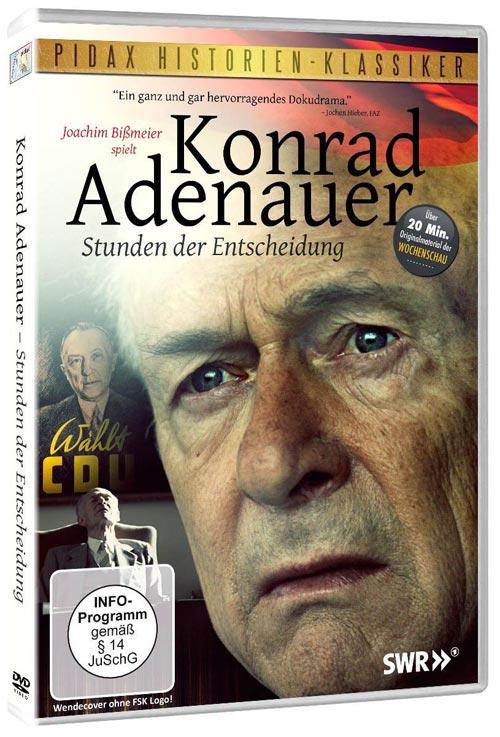 DVD Cover: Pidax Historien-Klassiker: Konrad Adenauer - Stunden der Entscheidung