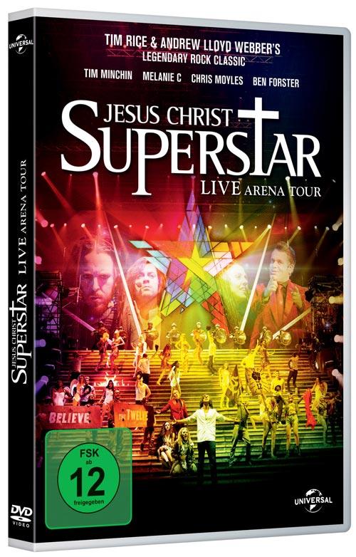 DVD Cover: Jesus Christ Superstar - The Arena Tour 2012