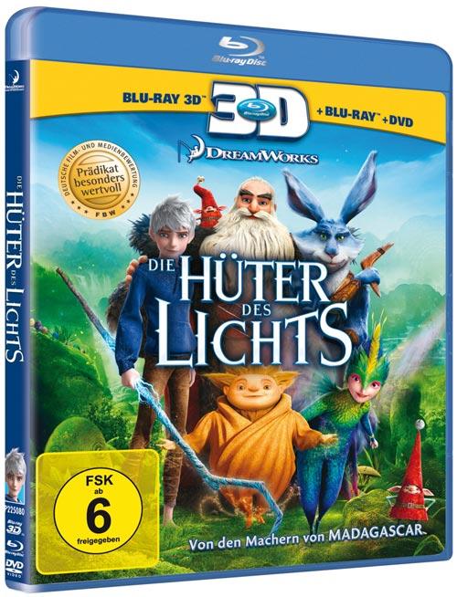 DVD Cover: Die Hüter des Lichts - 3D
