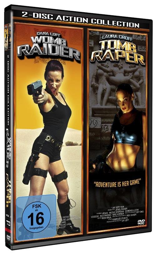 DVD Cover: Womb Raider / Tomb Raper